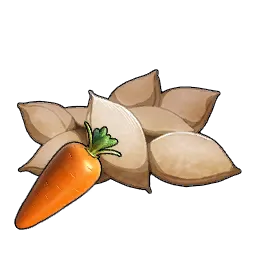 Carrot Seeds item icon in Palworld