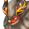 Blazamut, a fire Pal