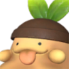 Gumoss, a grass/ground Pal