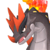 Moldron, a fire/ground Pal